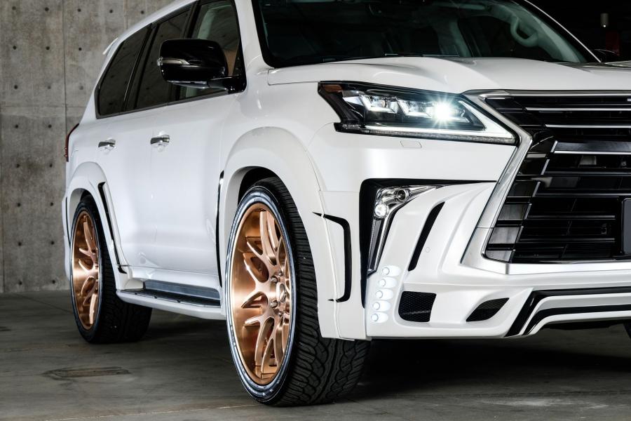 Детали экстерьера Lexus LX570 by Zero Design (URJ200) 2016 года  (фото 6 из 8)